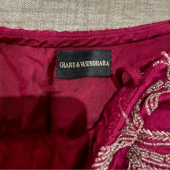 XS Lehenga - Burgundy - Pernia's Pop Up Shop - Picture 6 of 7